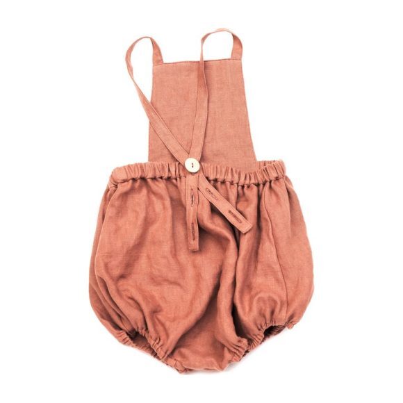 ボトムス SOOR PLOOM/OONA ROMPER 2Y Oona Romper, Henna Linen - Soor Ploom Rompers | Maisonette