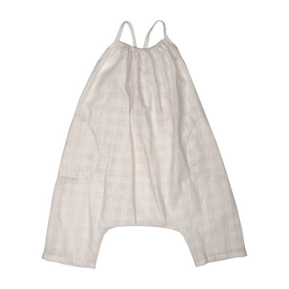 Ines Romper, White-out Plaid - Soor Ploom Rompers | Maisonette