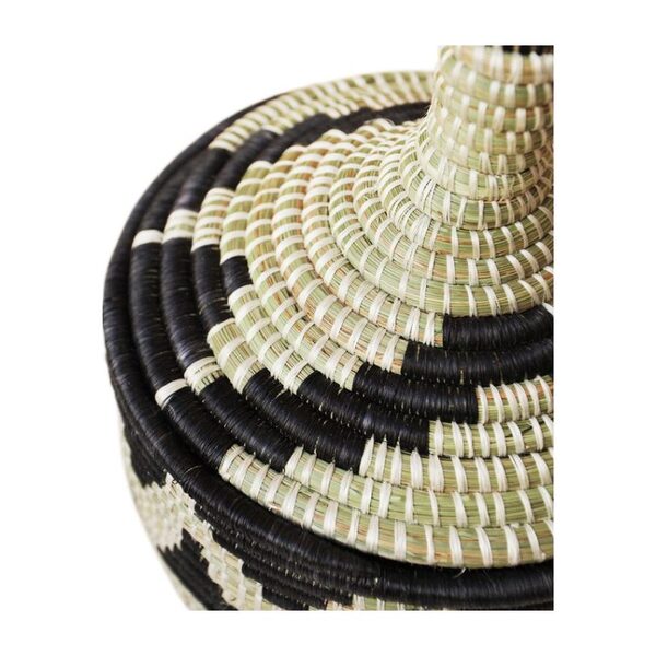 Black & White Marrakech Basket - Indego Africa Storage | Maisonette