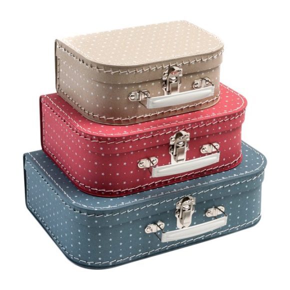 Valises Bonton, Naturel - Luggage - 1