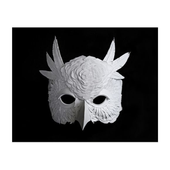 Owl Mask - Art - 1