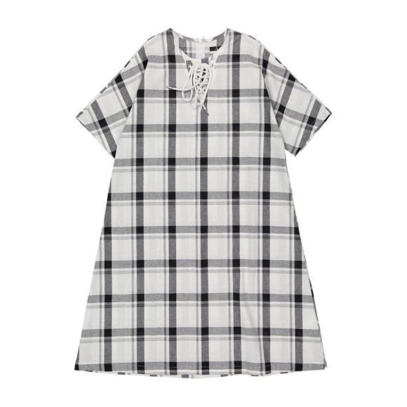 Gingham Dress - Dresses - 1