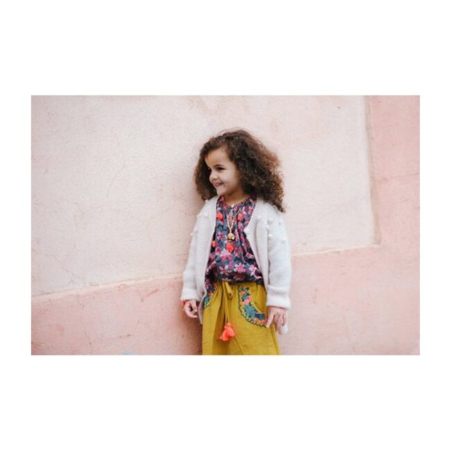 Mezine Cardigan, Blush - Sweaters - 2