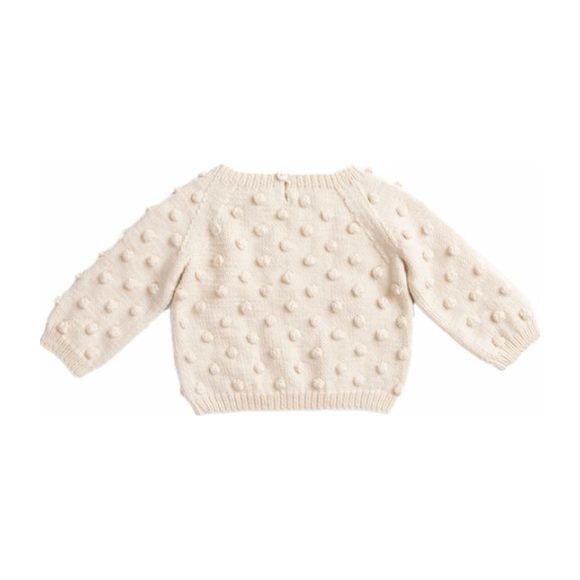 Popcorn Sweater, Snow - Sweaters - 2