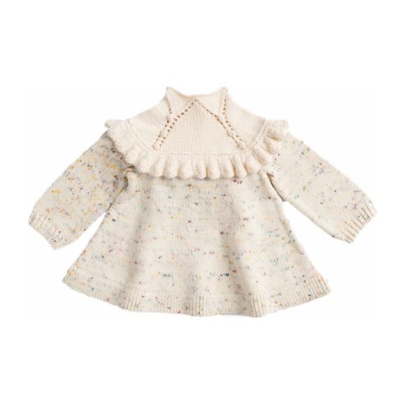 Ruffle Tunic Dress, Confetti Cake - Dresses | Maisonette