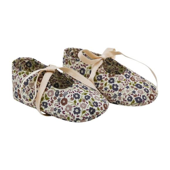 Little Liberty Booties, Cornflower