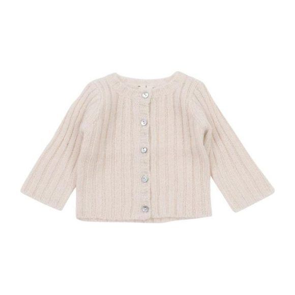 manhattan brand acrylic and mohair cardigan