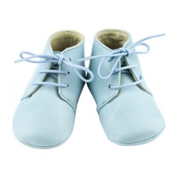 Leather Gaby Boots, Blue