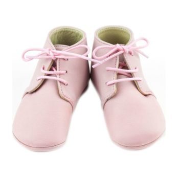 Leather Gaby Boots, Pink