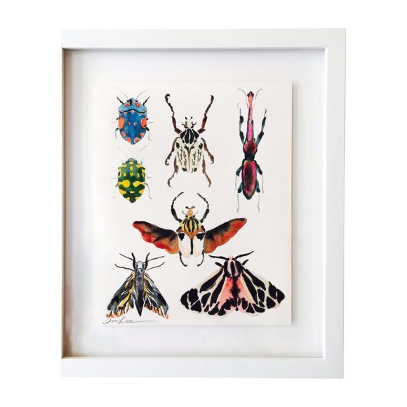 Creepy 2, Original Watercolor - Art - 1
