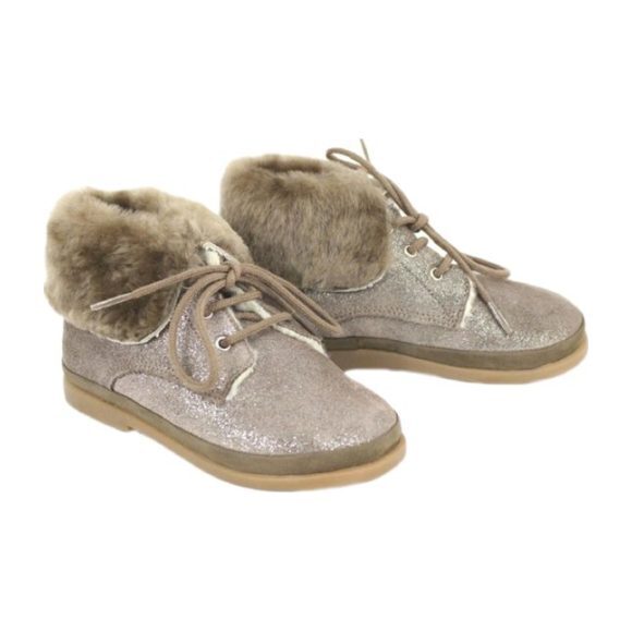 Fan Fan Fur Sweet Glitter Boots - Boots - 2