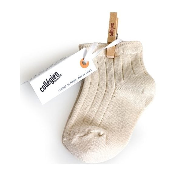 Collegien Ankle Socks, Cream