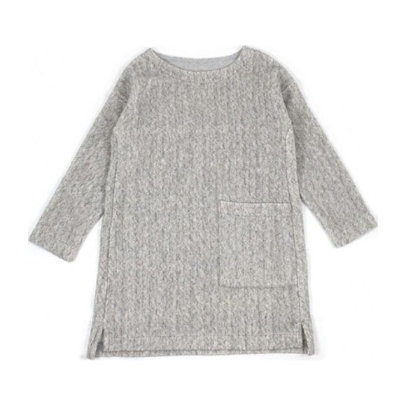 Madou Dress, Grey - Dresses - 1