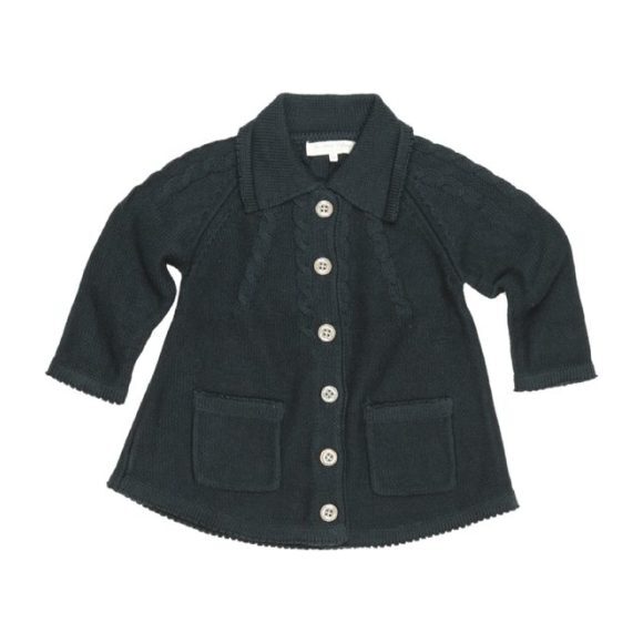 Baby Annabelle Jacket, Emerald Green - Jackets - 1