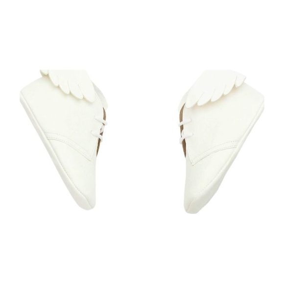Angel Wing Boot, White