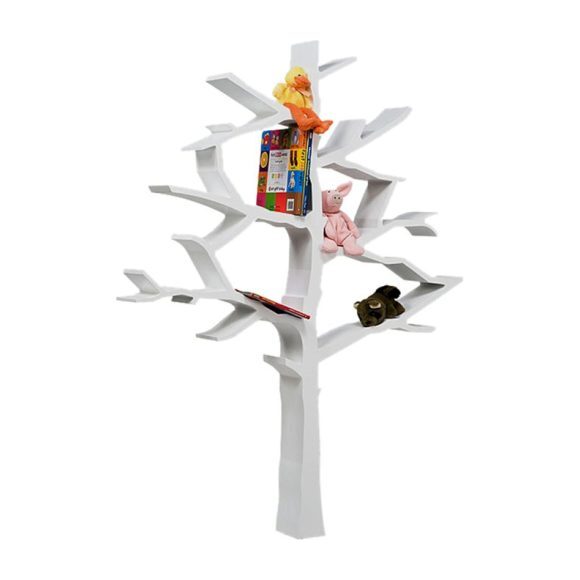 Tree Bookcase, White