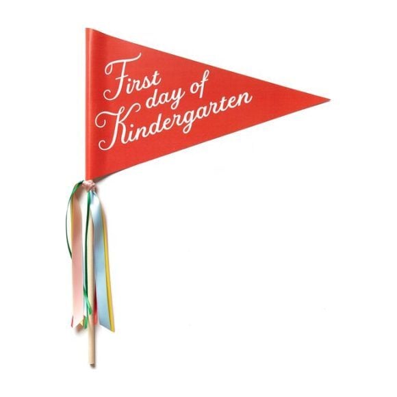 First Day of Kindergarten Banner - Paper Goods - 1