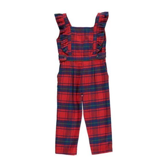 Gerty Jumpsuit, Timber Red - Jumpsuits - 1