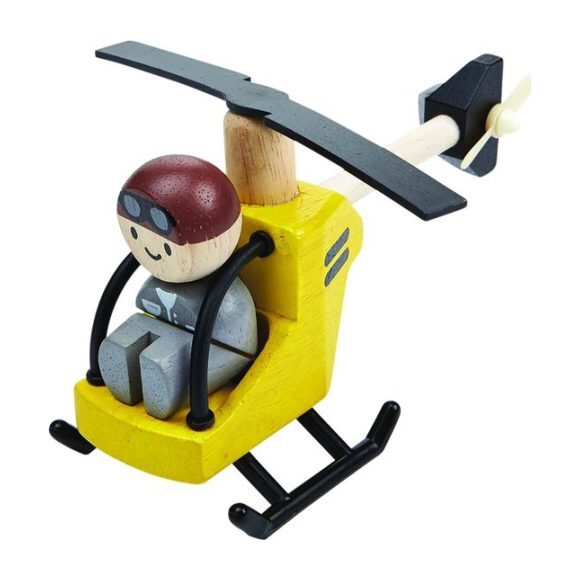 Helicopter with Pilot