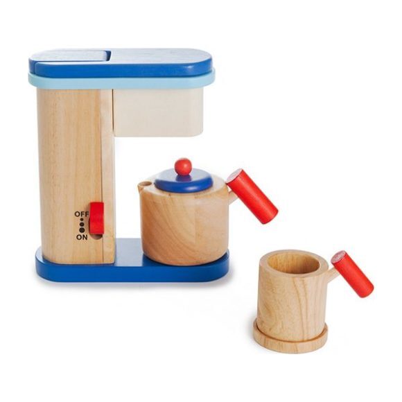 Wooden Coffee Maker - Play Food - 1