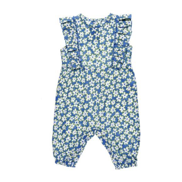 Aurelia Daisy Print Romper - Onesies - 1