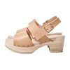 Clog Sandal, Natural - Sandals - 1 - thumbnail