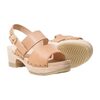 Clog Sandal, Natural - Sandals - 2