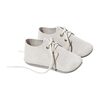 Italian Suede Baby Oxford, White - Lace-Ups - 4