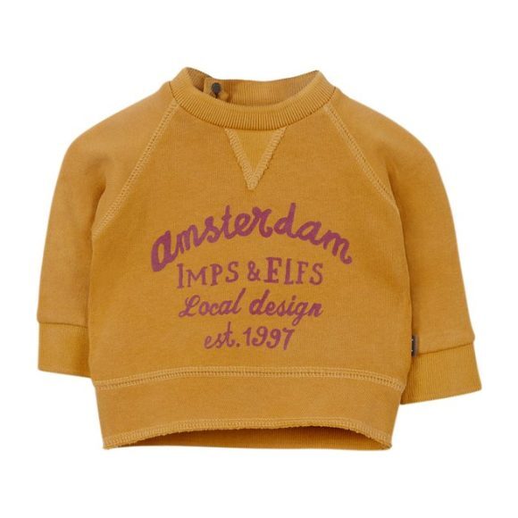 Amsterdam Sweatshirt, Yellow - Sweatshirts - 1