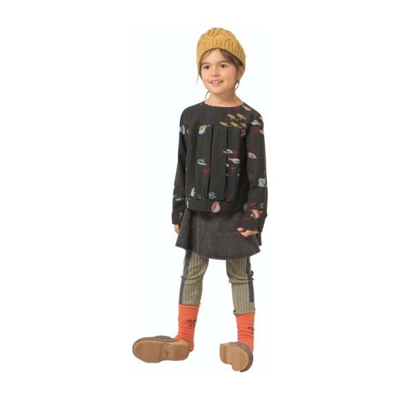 Octopus Knitted Beanie, Mustard - Hats - 2