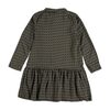 Geometric Dress, Navy Grey - Dresses - 2