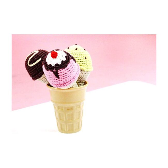 Ice Cream Rattle Set