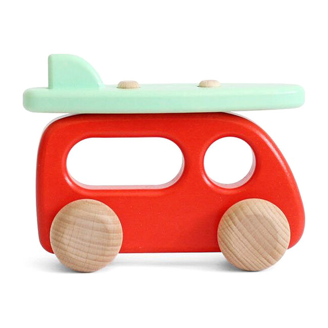 Camper with Surfboard - Transportation - 1