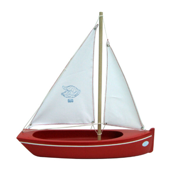 Small Wooden Sailboat - Transportation - 1