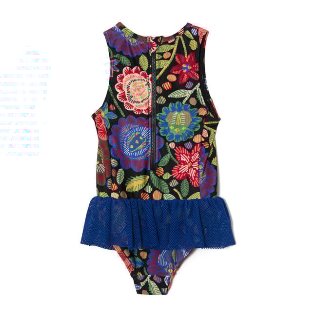 *Exclusive* Tuto Matyo Floral One Piece, Maisonette Blue