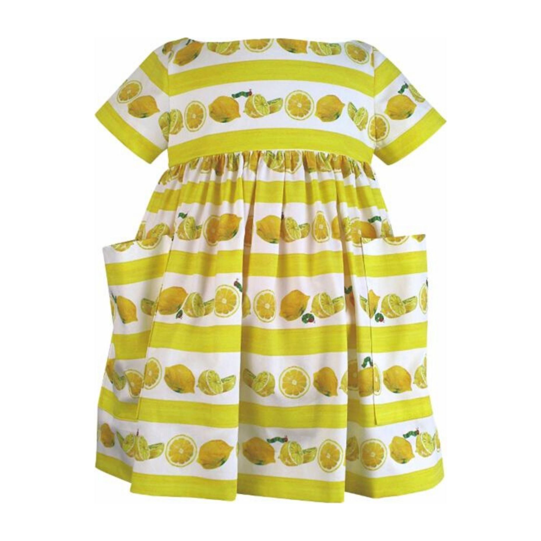 The Very Hungry Caterpillar™ Lemonade Dress, Yellow Kids Girl