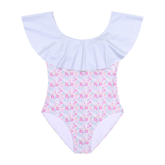 Women's Ditsy Floral Ruffle Suit