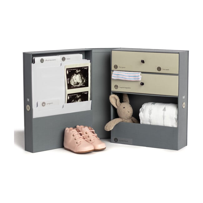 Vault Baby Keepsake Box, Slate