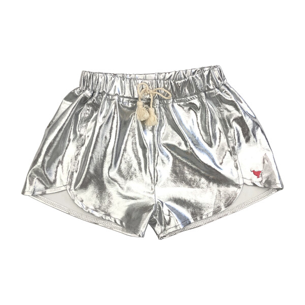 Millie Metallic Short, Silver