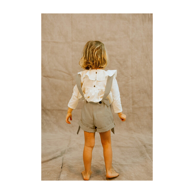 Pepa Poplin Blouse, Natural - Blouses - 2