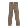 Plaid Painter Pants, Brown - Pants - 1 - thumbnail