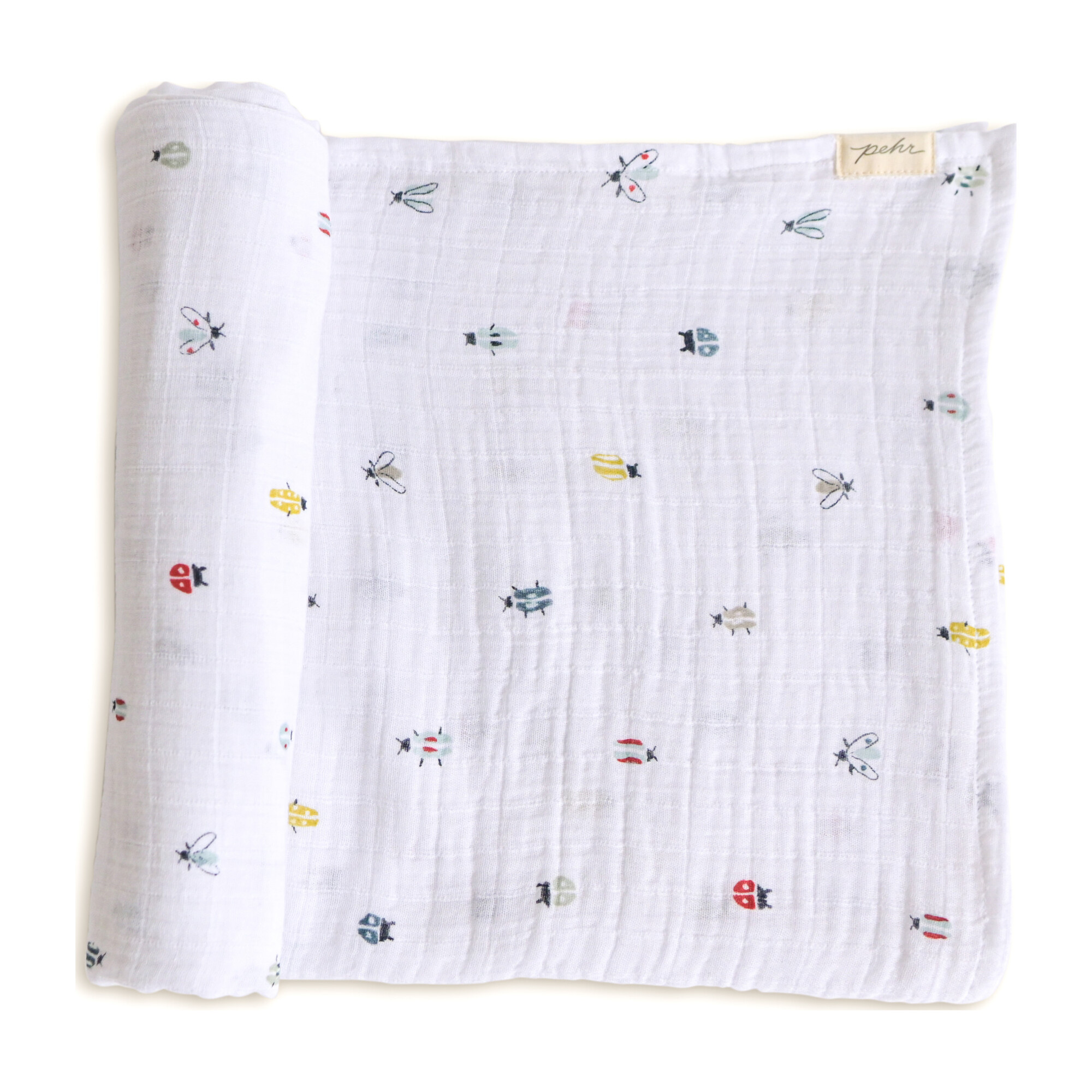 Love Bug Organic Cotton Swaddle