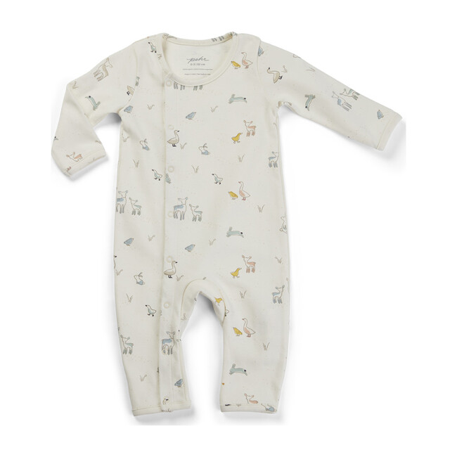 Organic Just Hatched Cotton Romper
