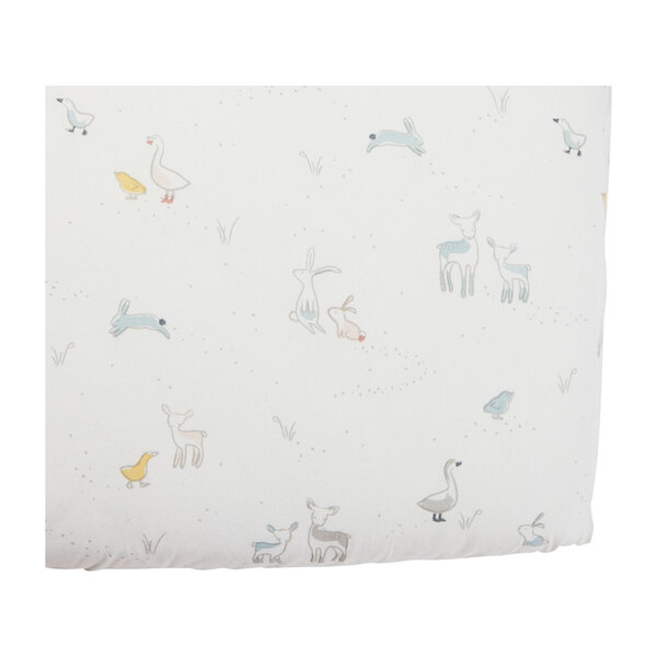 Just Hatched Organic Cotton Crib Sheet - Pehr Sheets 