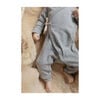 Noe Wrap Onesie, Heather Grey - Onesies - 3