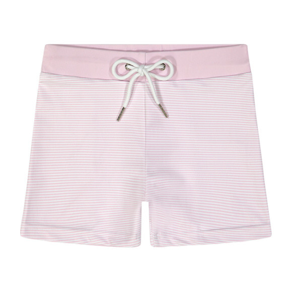 Nantucket Pink Stripe Swim Short