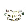 Sloth Make Your Own Banner, Gold - Decorations - 2