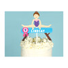 Gymnastics Party Custom Cake Topper - Tableware - 2