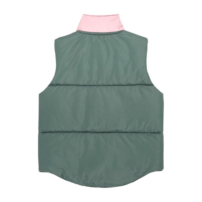 Adult Emery Color Blocked Vest, Pink Multi