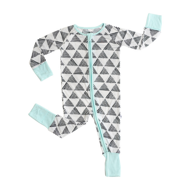 Baby & Toddler Bamboo Zippy, Triangles - Onesies - 1